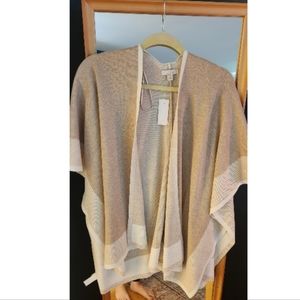 Ann Taylor Loft Open Front Poncho